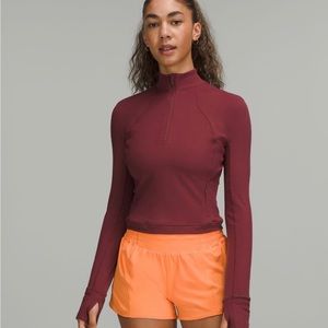Lululemon Rulu run half zip